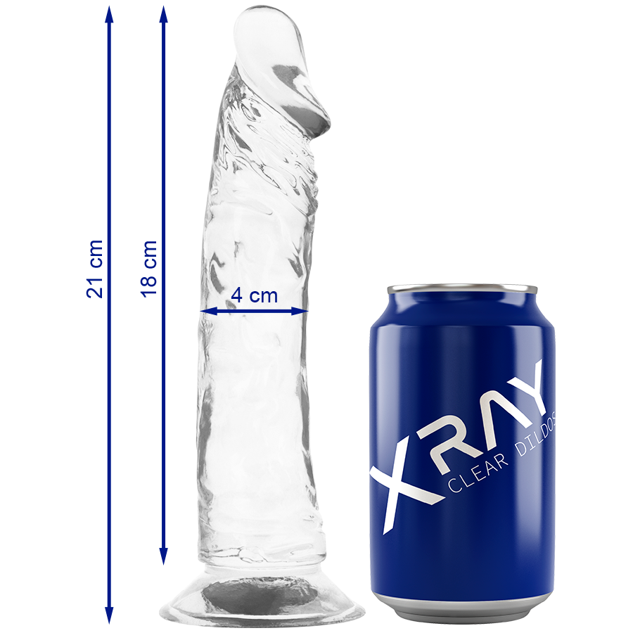 Dildo X-Ray Clear Cock 21 cm [1]