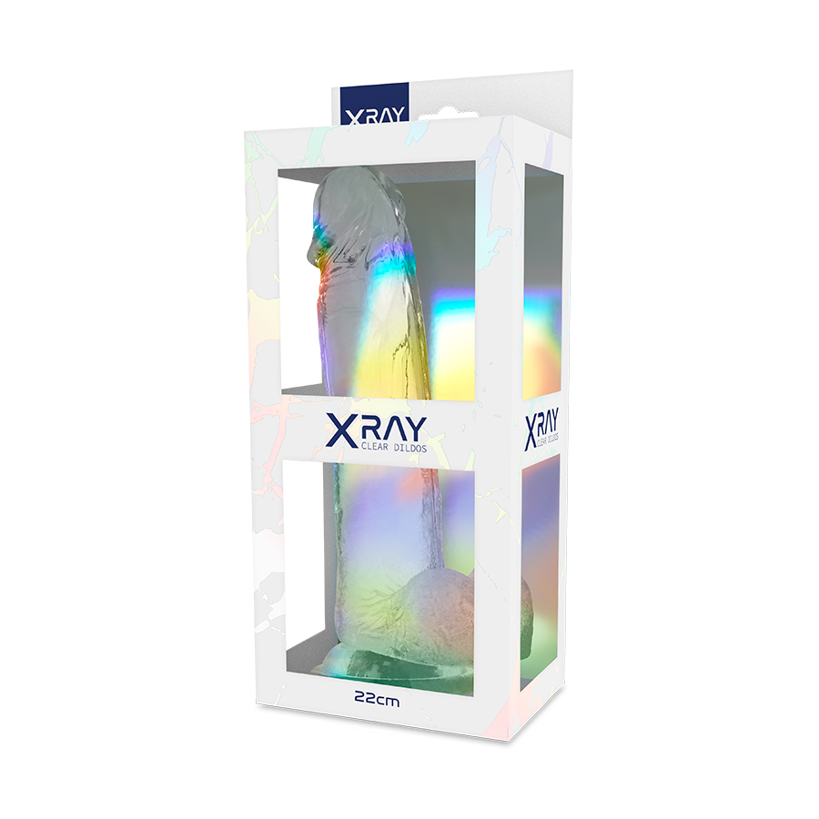 Dildo X-Ray Clear Cock 22 cm [7]