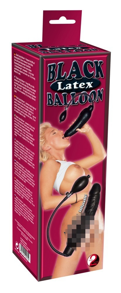 Dildo You2Toys Black Latex Balloon [3]