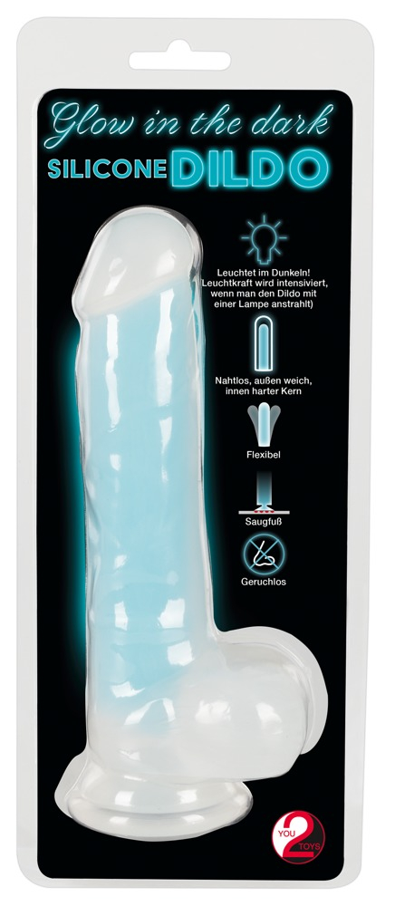 Dildo You2Toys Glow in the Dark [7]