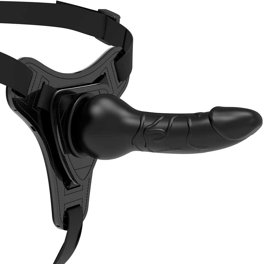 Ham Dildo Fetish Submissive Black silicone realistic 16 cm [3]