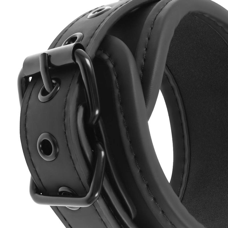 Catuse Fetish Submissive Bondage Set of hand and ankle handcuffs with noprene lining [7]