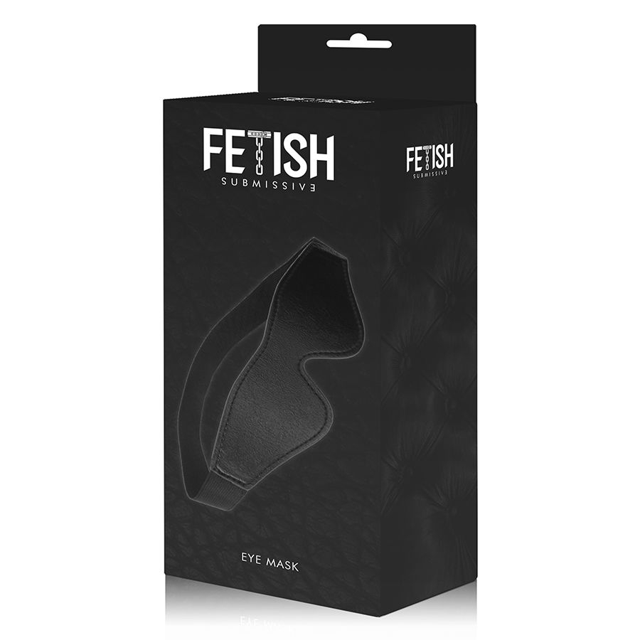 Masca Piele Fetish Submissive Bondage Vegan leather mask with noprene lining [2]