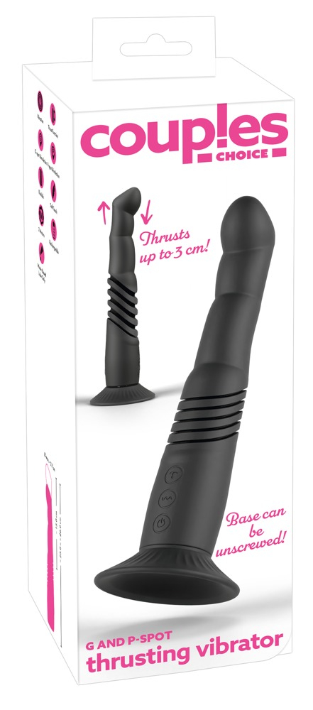 Vibrator Punct G Prostata Couples Choice G and P-Spot Thrusting Vibrator [13]