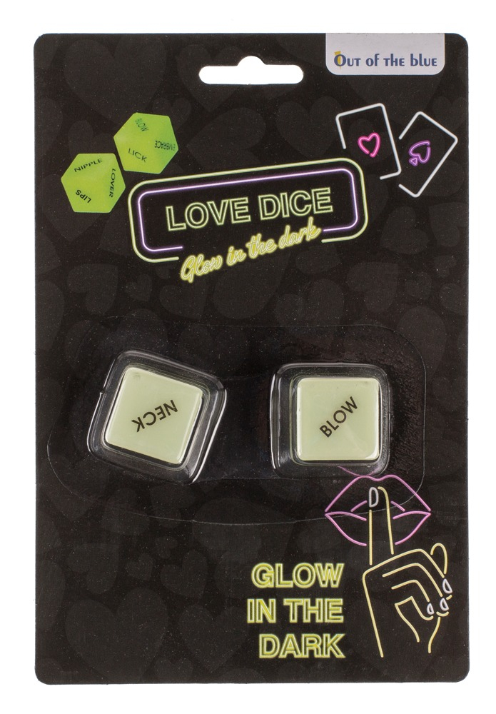Zaruri Erotice Glow in the Dark Love Dice [3]