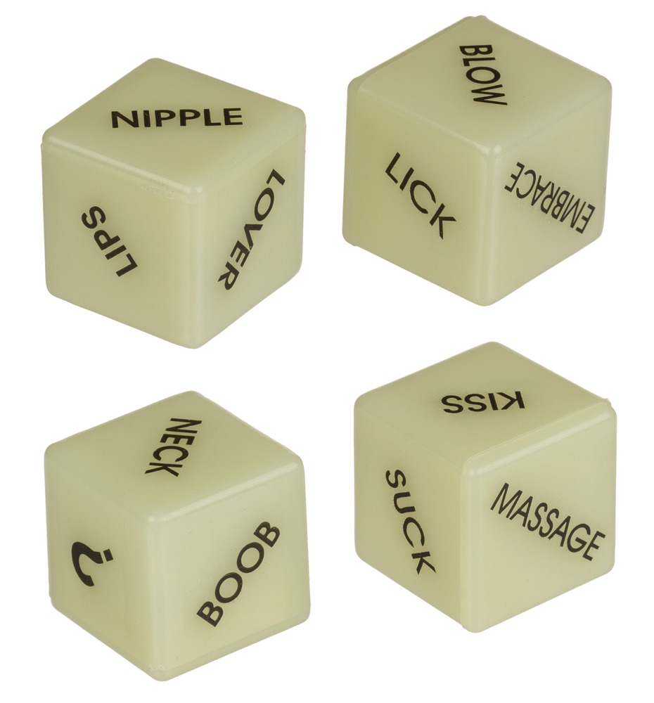 Zaruri Erotice Glow in the Dark Love Dice [4]