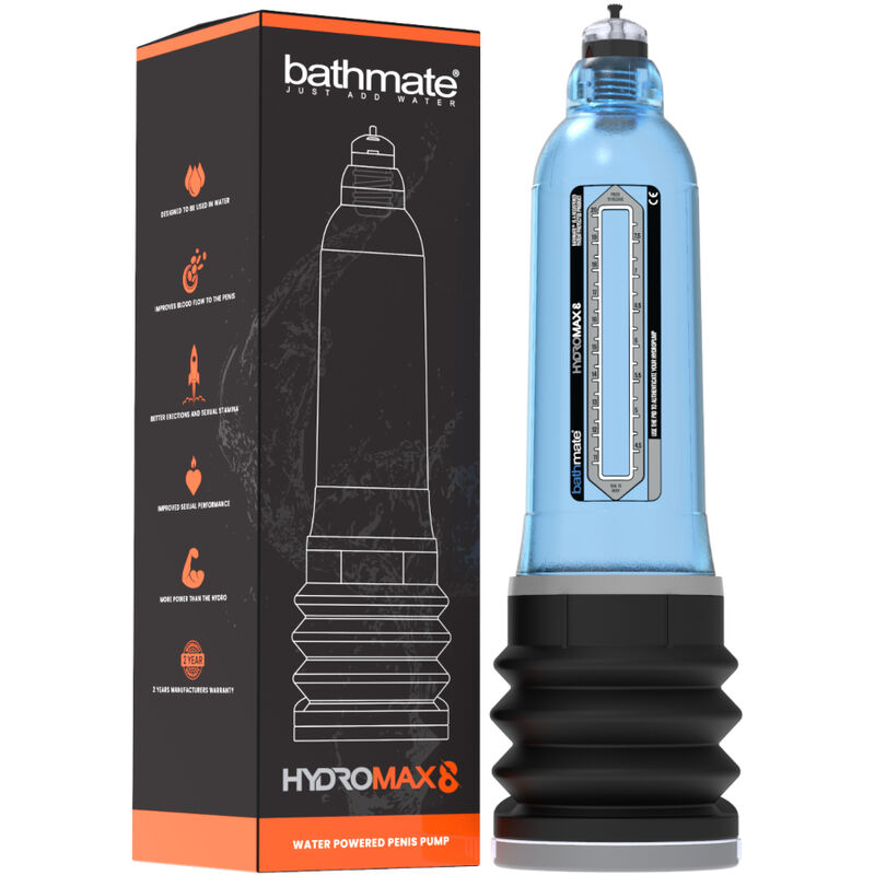 Hidropompa Penis Bathmate Hydromax 8 Blue [1]