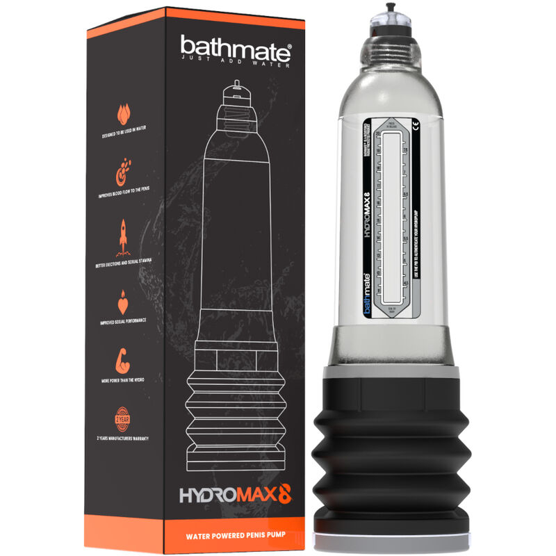 Hidropompa Penis Bathmate Hydromax 8 Clear [1]