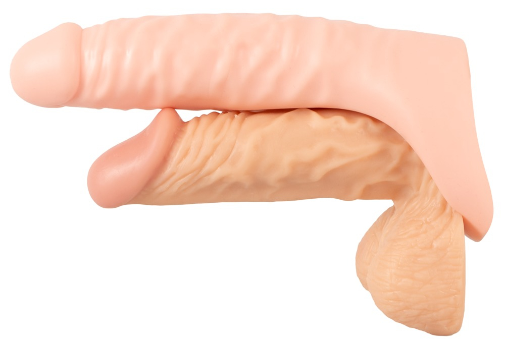 Inel Penis Cu Dildo Double Fucker + Vibration Realistixxx [8]