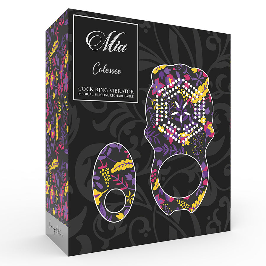 Inel Penis Vibrator MIA Colosseo cock ring remote control black [8]