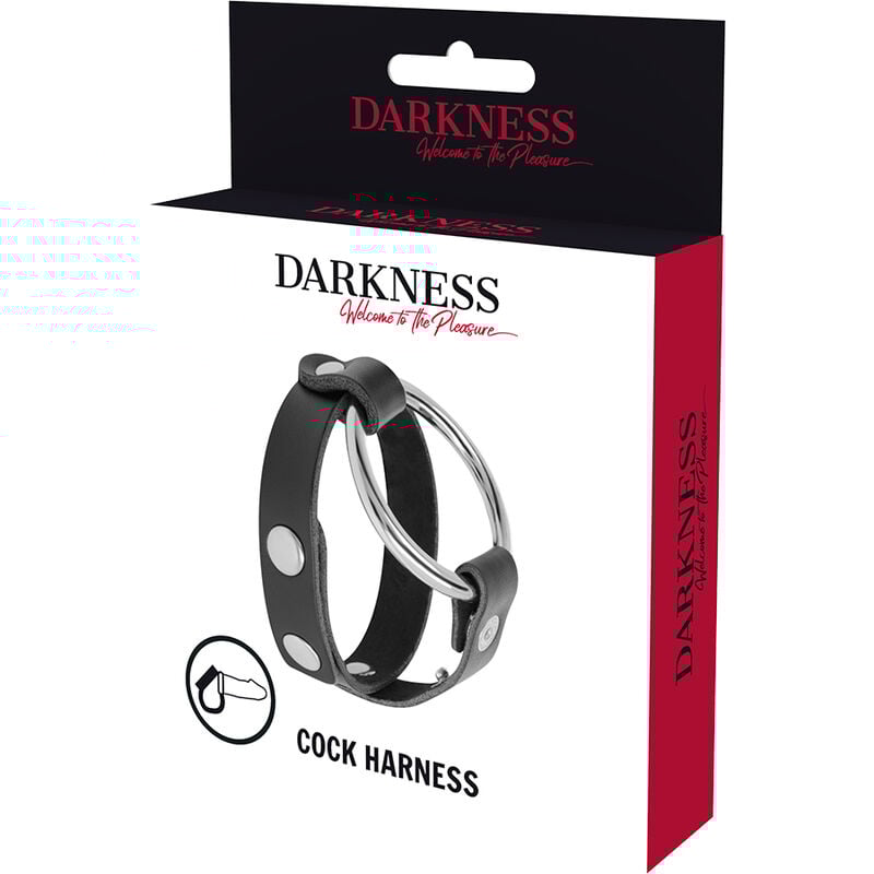 Inel Penis Testicule Darkness Bdsm cock and testicle ring [3]