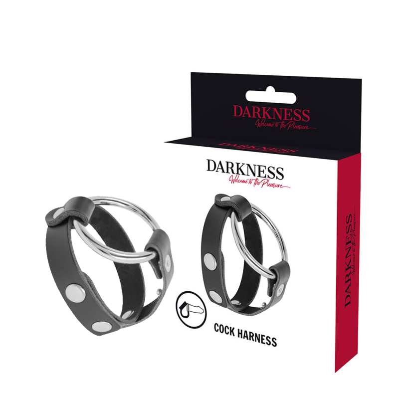 Inel Penis Testicule Darkness Bdsm cock and testicle ring [5]