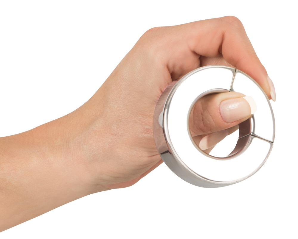 Inel Vibrator Penis Testicule Barbati Fetish Collection Magnetic Ball Stretcher [5]