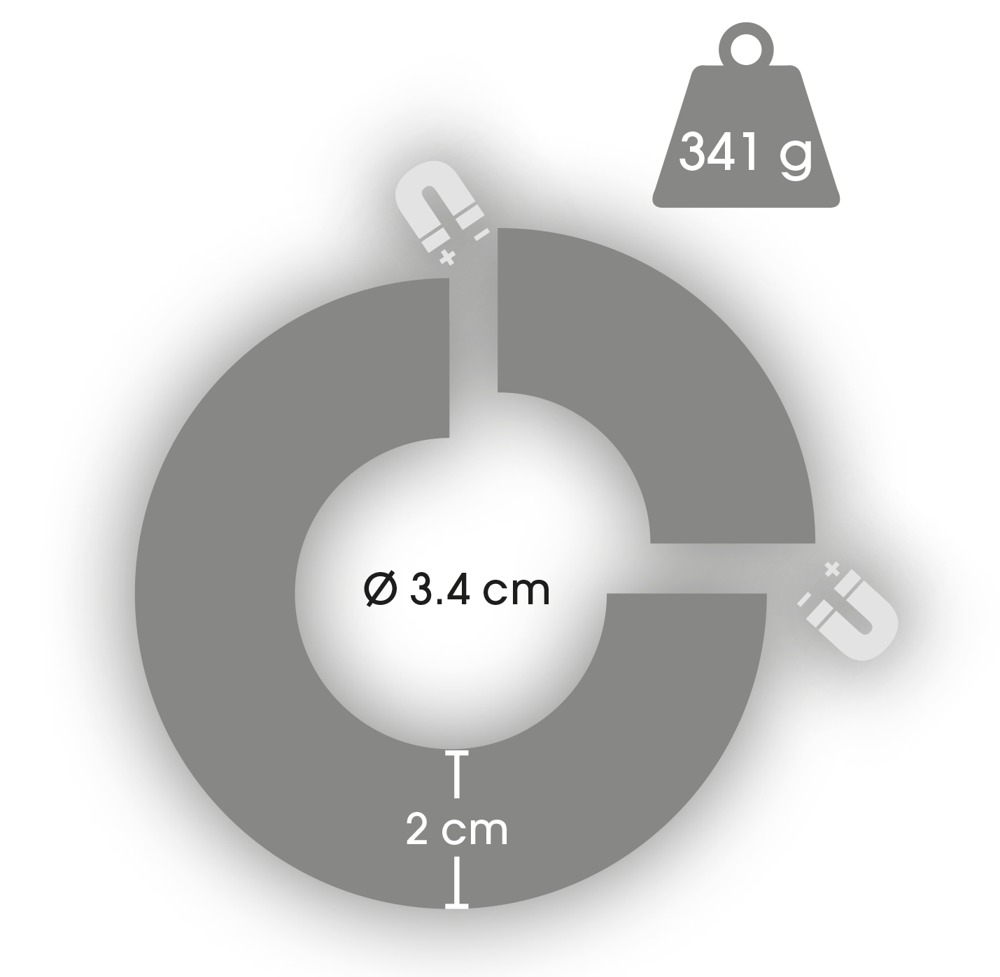 Inel Vibrator Penis Testicule Barbati Fetish Collection Magnetic Ball Stretcher [6]
