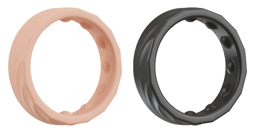 Inel Penis Testicule Barbati 4in1 Cock Rings [2]
