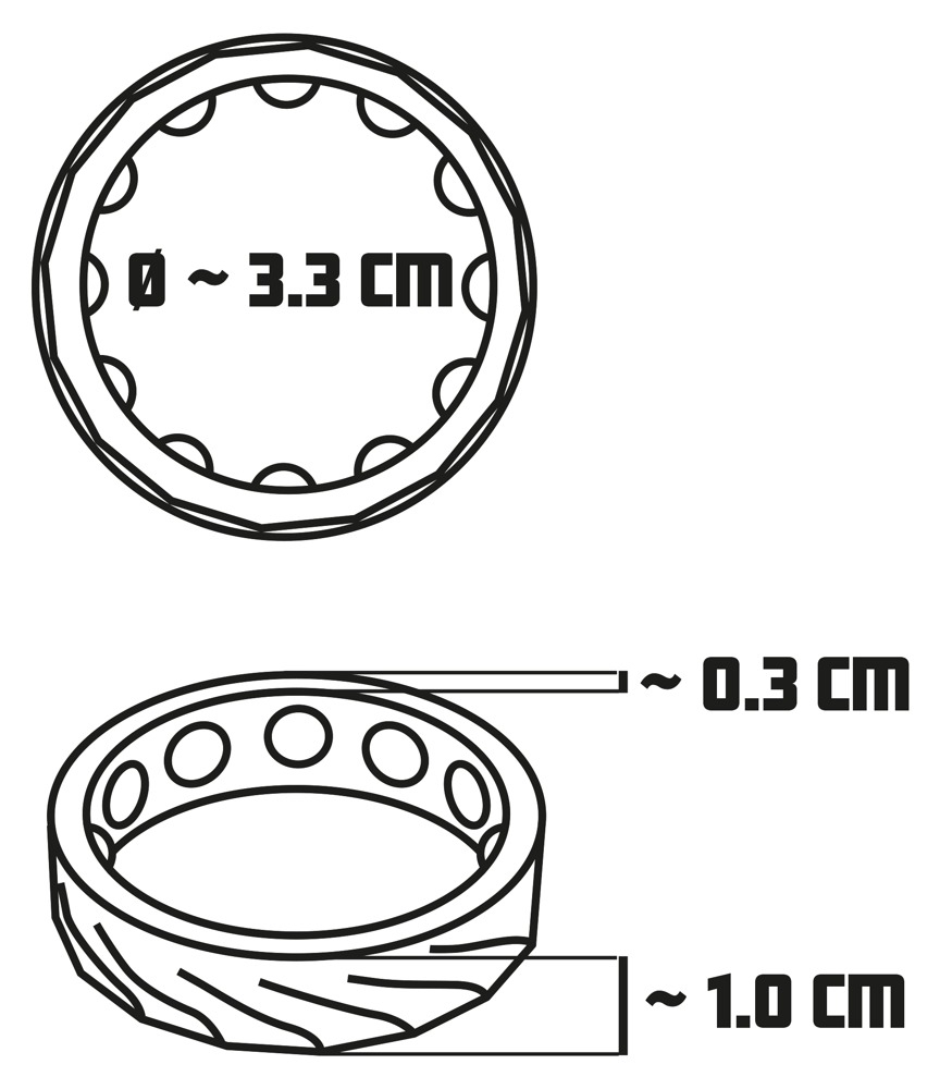 Inel Penis Testicule Barbati 4in1 Cock Rings [8]
