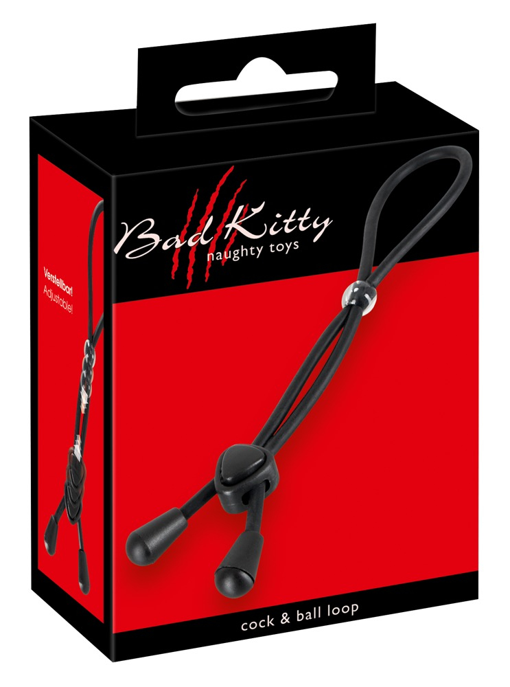 Inel Vibrator Penis Testicule Barbati Bad Kitty Cock & Ball Loop [5]