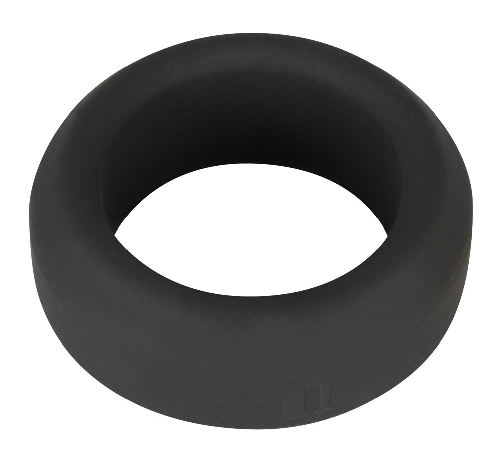 Inel Vibrator Penis Testicule Barbati Black Velvets Cock Ring Ø 2.6 cm [2]