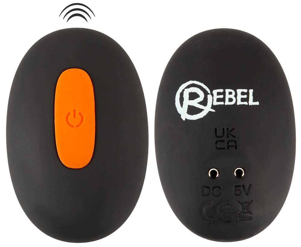 Inel Vibrator Penis Testicule Barbati Rebel RC Scrotum Stimulator with Vibrations [9]
