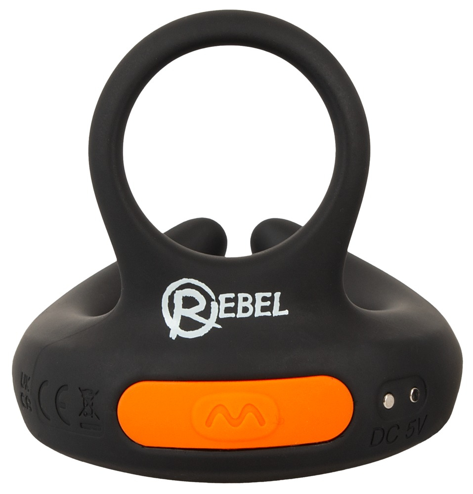Inel Vibrator Penis Testicule Barbati Rebel RC Scrotum Stimulator with Vibrations [5]