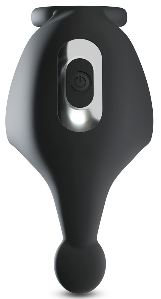 Inel Vibrator Penis Testicule Barbati Rebel Cock Ring with RC Ball Massager [5]