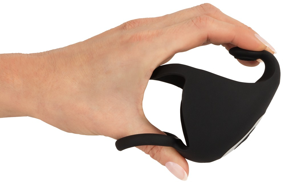 Inel Vibrator Penis Testicule Barbati Rebel Cock Ring with RC Ball Massager [8]