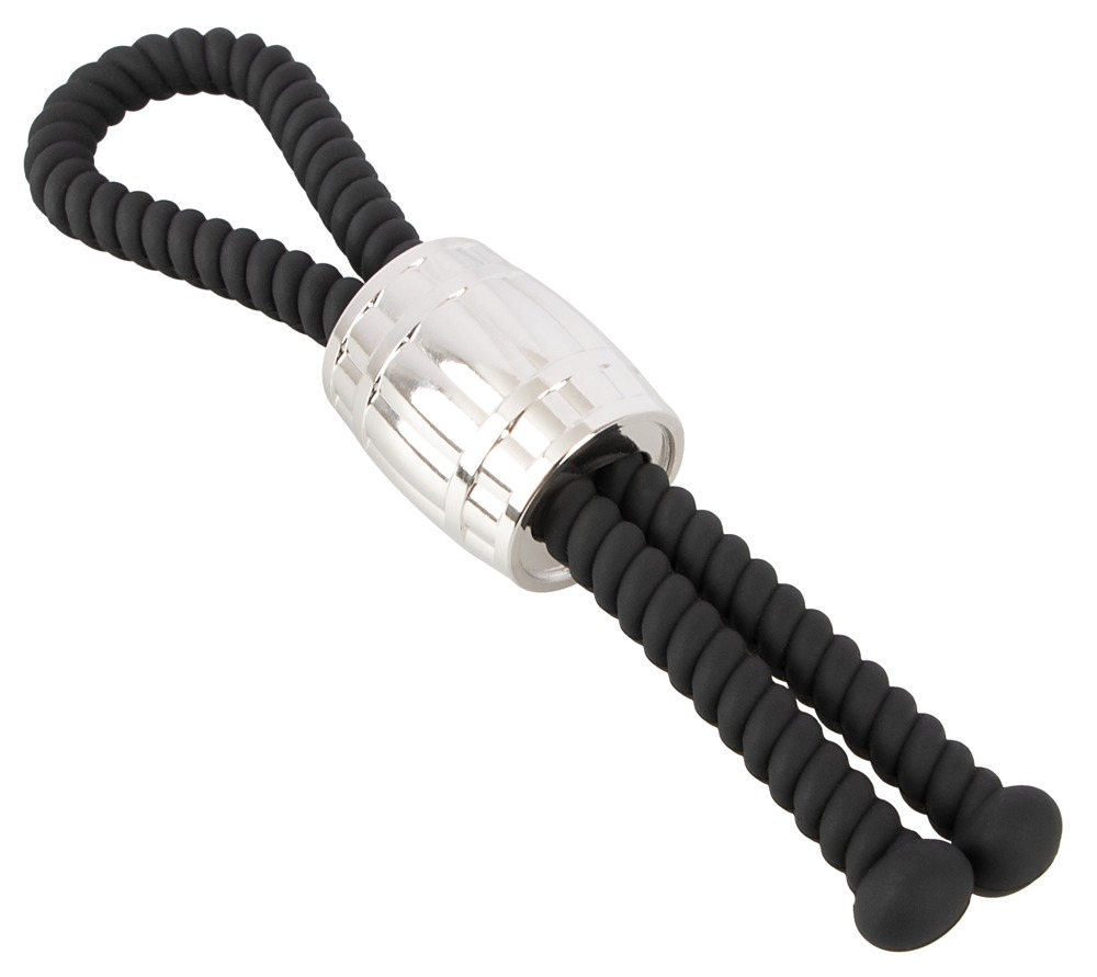 Inel Vibrator Penis Testicule Barbati Rebel Heavy Rope Cock Strap [1]