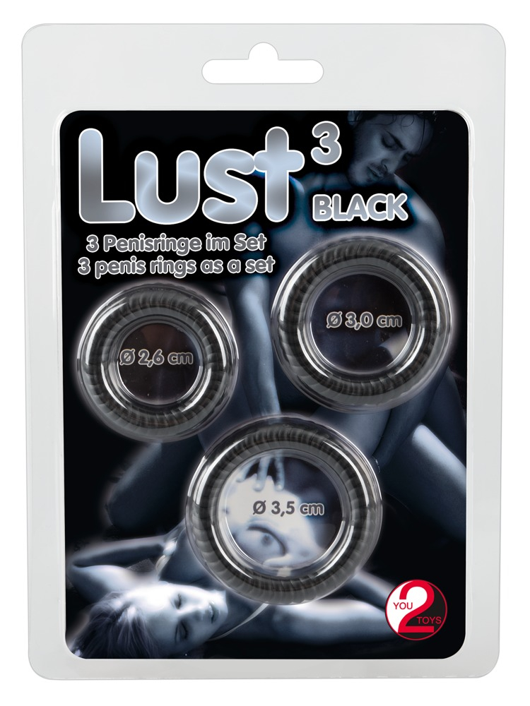 Inel Vibrator Penis Testicule Barbati You2Toys Lust Cock Ring Trio [6]