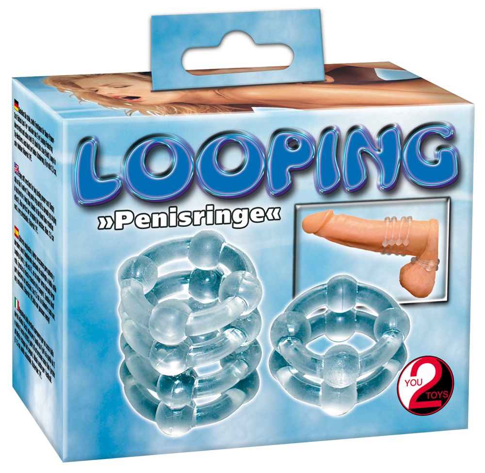 Inel Vibrator Penis Testicule Barbati You2Toys Looping [5]