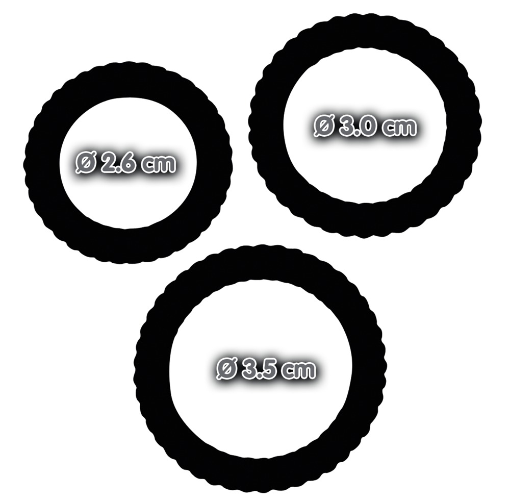 Inel Vibrator Penis Testicule Barbati You2Toys Lust Cock Ring Trio [5]