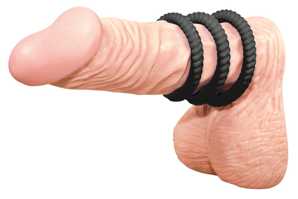 Inel Vibrator Penis Testicule Barbati You2Toys Lust Cock Ring Trio [1]