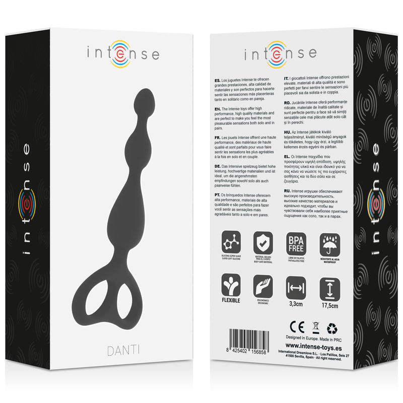 Stimulator Anal Intense Black anal danti [5]