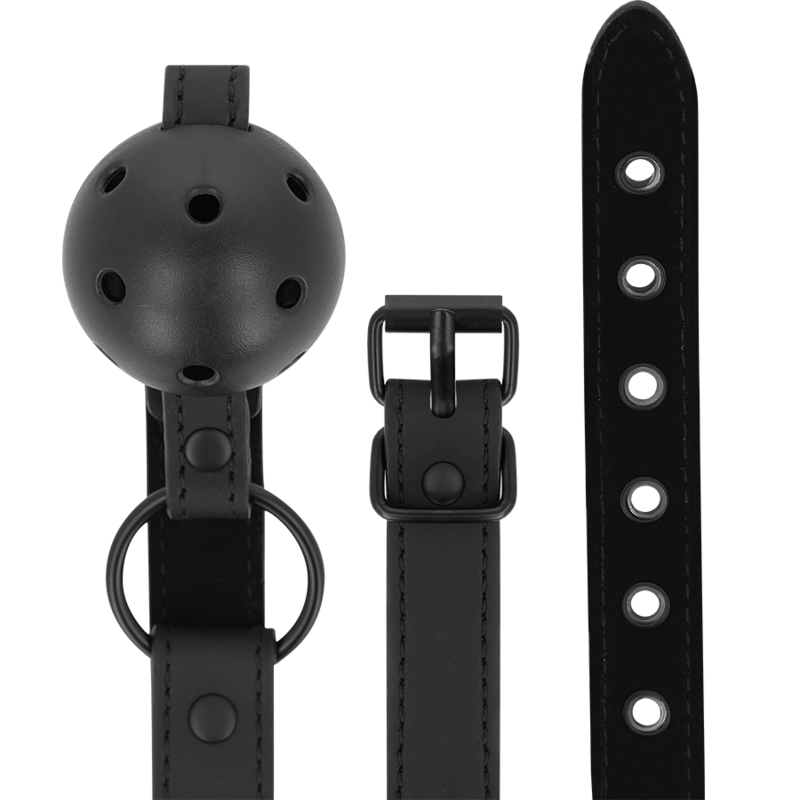 Calus Intense Fetish Vegan Leather Ball Gag [3]