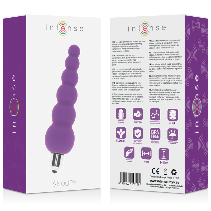 Vibrator Intense Snoopy 7 speeds silicone [3]
