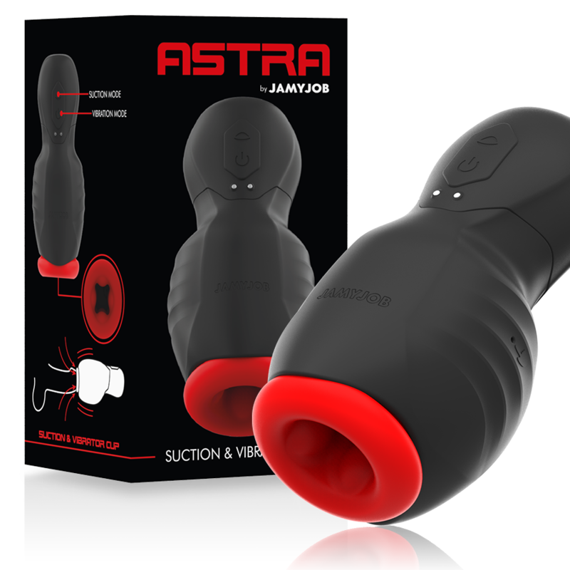 Masturbator Vibratie Jamyjob Astra suction & vibration [1]