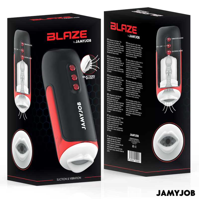 Masturbator Automat Jamyjob Blaze automatic mouth masturbator [4]