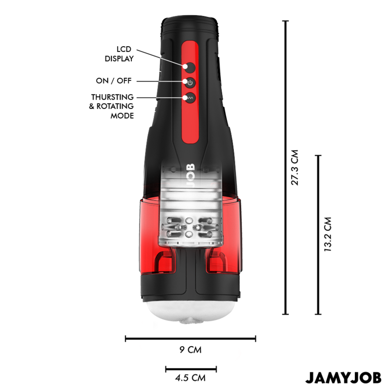 Masturbator Automat Rotatie Jamyjob cyclone automatic vagina masturbator 10 rotation [7]