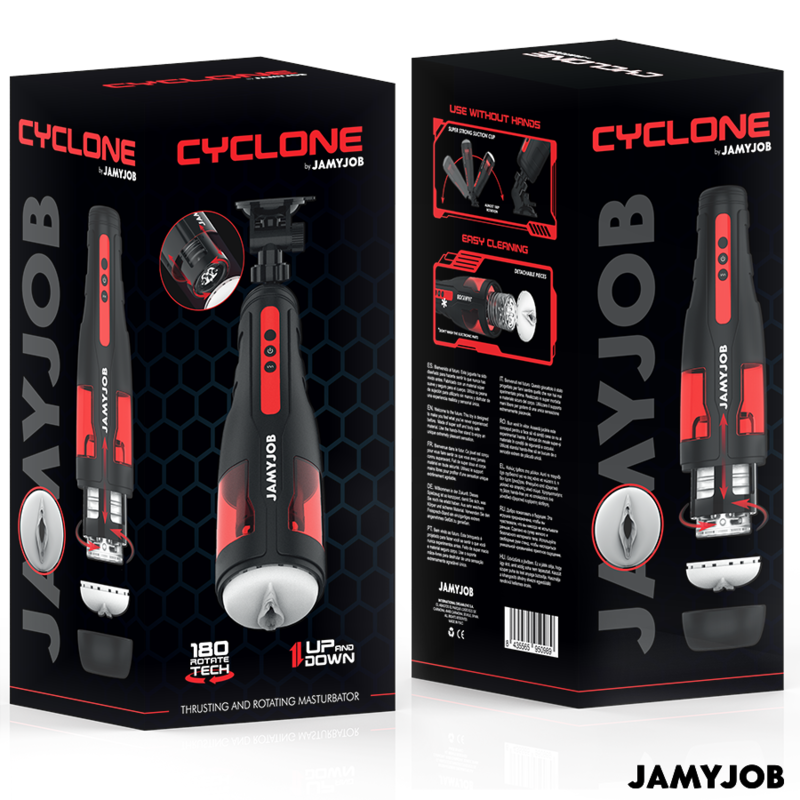 Masturbator Automat Rotatie Jamyjob cyclone automatic vagina masturbator 10 rotation [6]