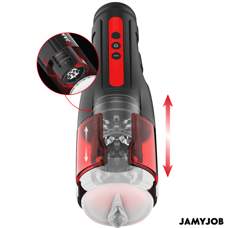 Masturbator Automat Rotatie Jamyjob cyclone automatic vagina masturbator 10 rotation [1]
