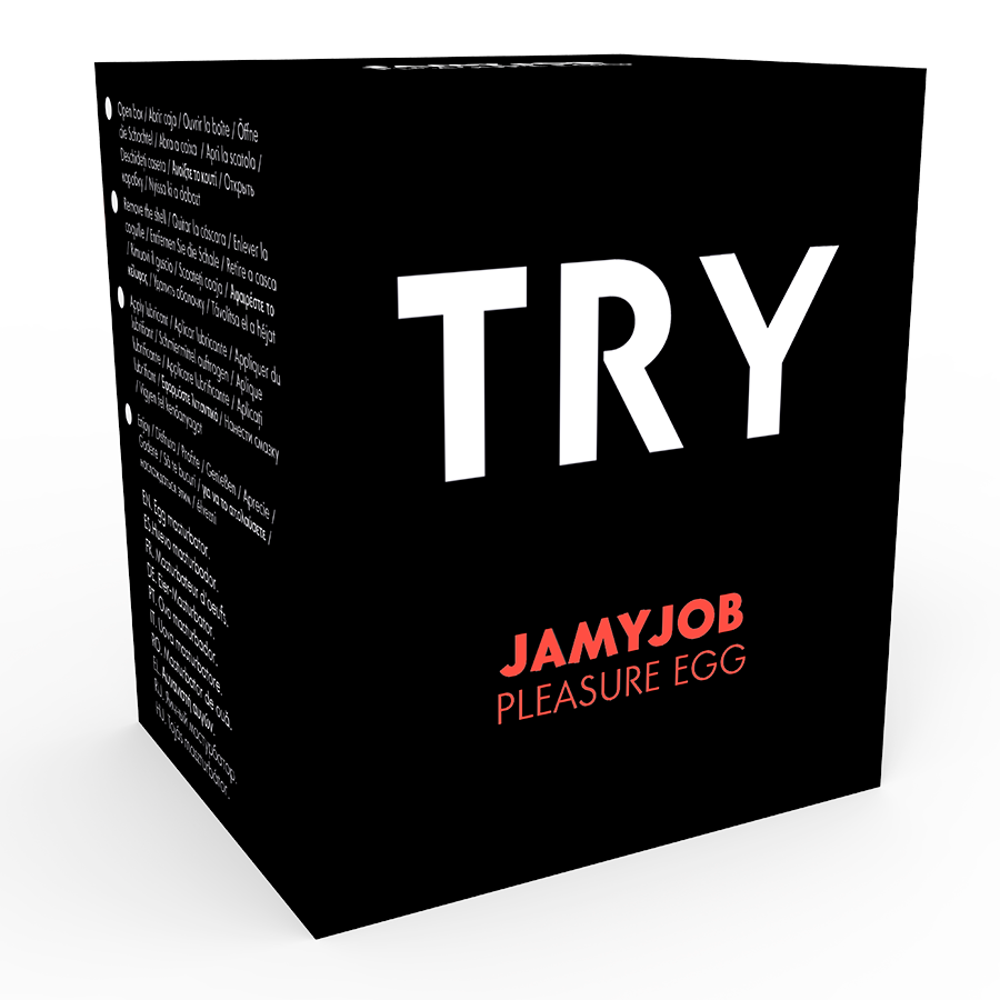 Masturbator Ou Jamyjob egg masturbator black version discrett [2]