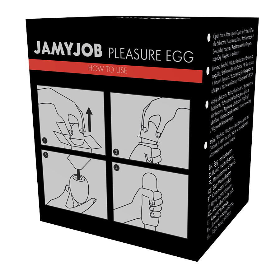 Masturbator Ou Jamyjob egg masturbator black version discrett [10]