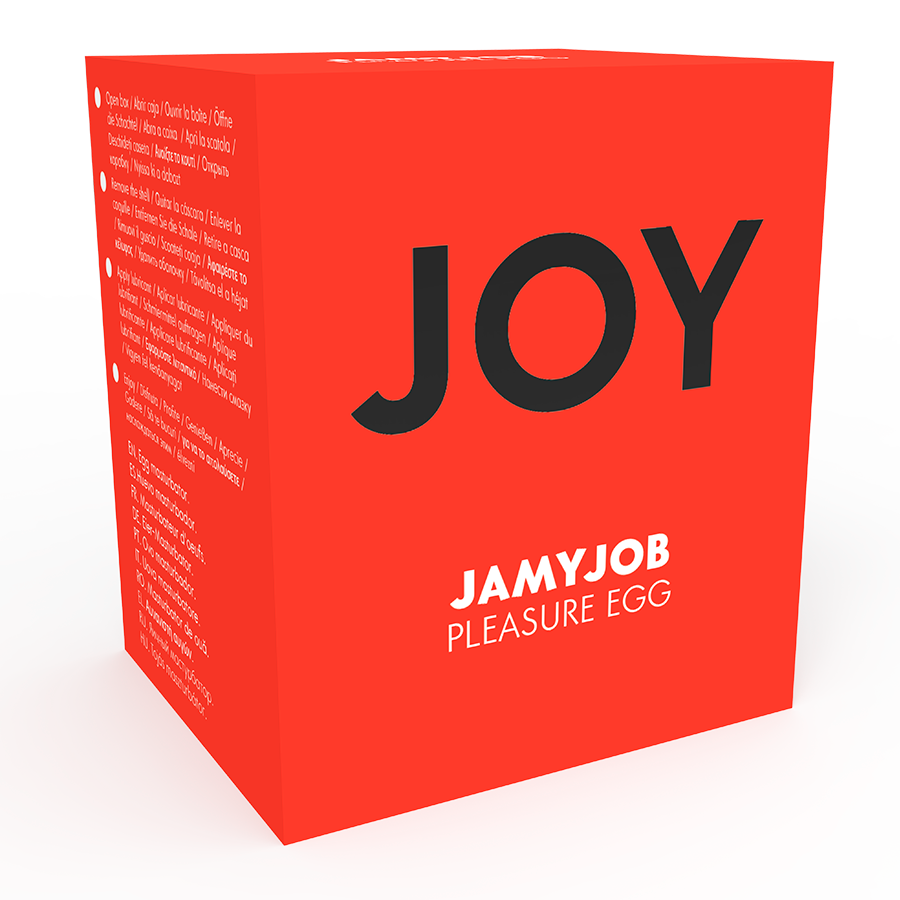 Masturbator Jamyjob Egg masturbator red version discrett [3]