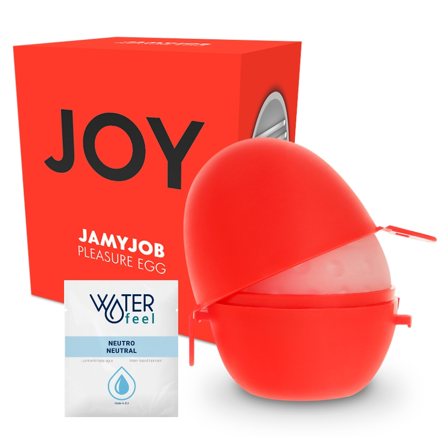 Masturbator Jamyjob Egg masturbator red version discrett [1]