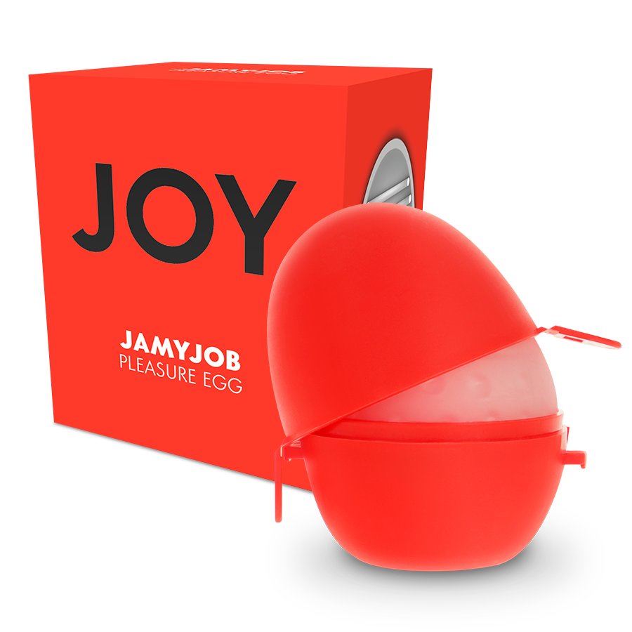 Masturbator Jamyjob Egg masturbator red version discrett [8]