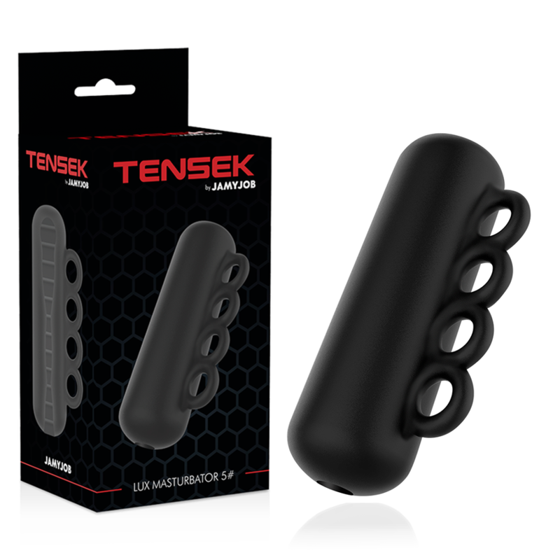 Masturbator Negru Jamyjob  Extreme tensek 5 masturbator black [1]