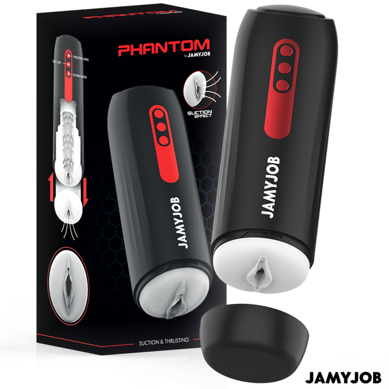 Masturbator Vibratii Vagin Jamyjob Phantom automatic vagina masturbator [1]