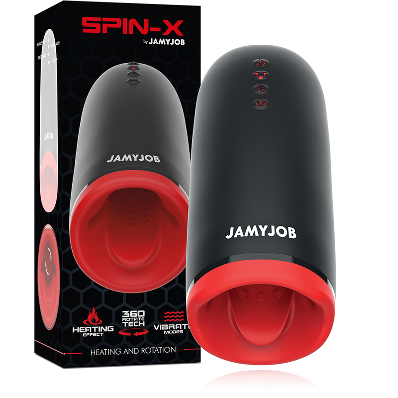 Masturbator Rotatie Incalzire Jamyjob Spin-x heating and rotation masturbator [1]