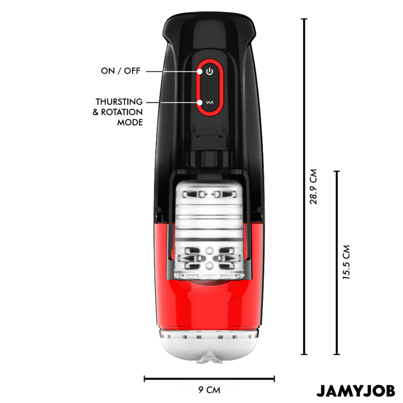 Masturbator Rotatie Impingere Jamyjob Storm automatic vagina masturbator [2]