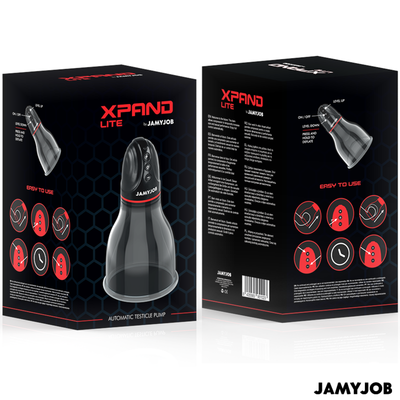 Pompa Automata Stimulare Testiculara Jamyjob xpand lite automatic testic pump [3]