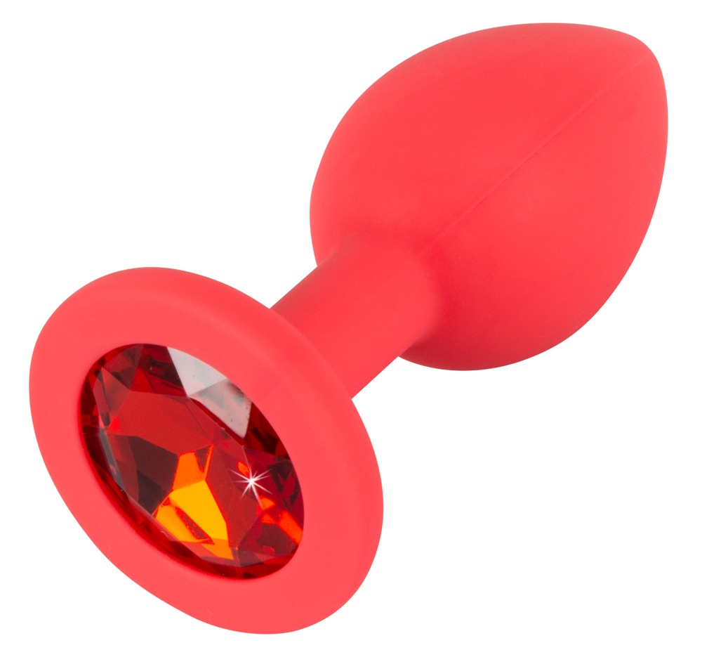 Plug Anal Colorful Joy Jewel Red Plug Small [1]